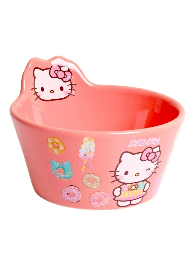 Sanrio  Sanrio  Hello Kitty Ceramic Bowl - 400ml for Women | Best Price UAE